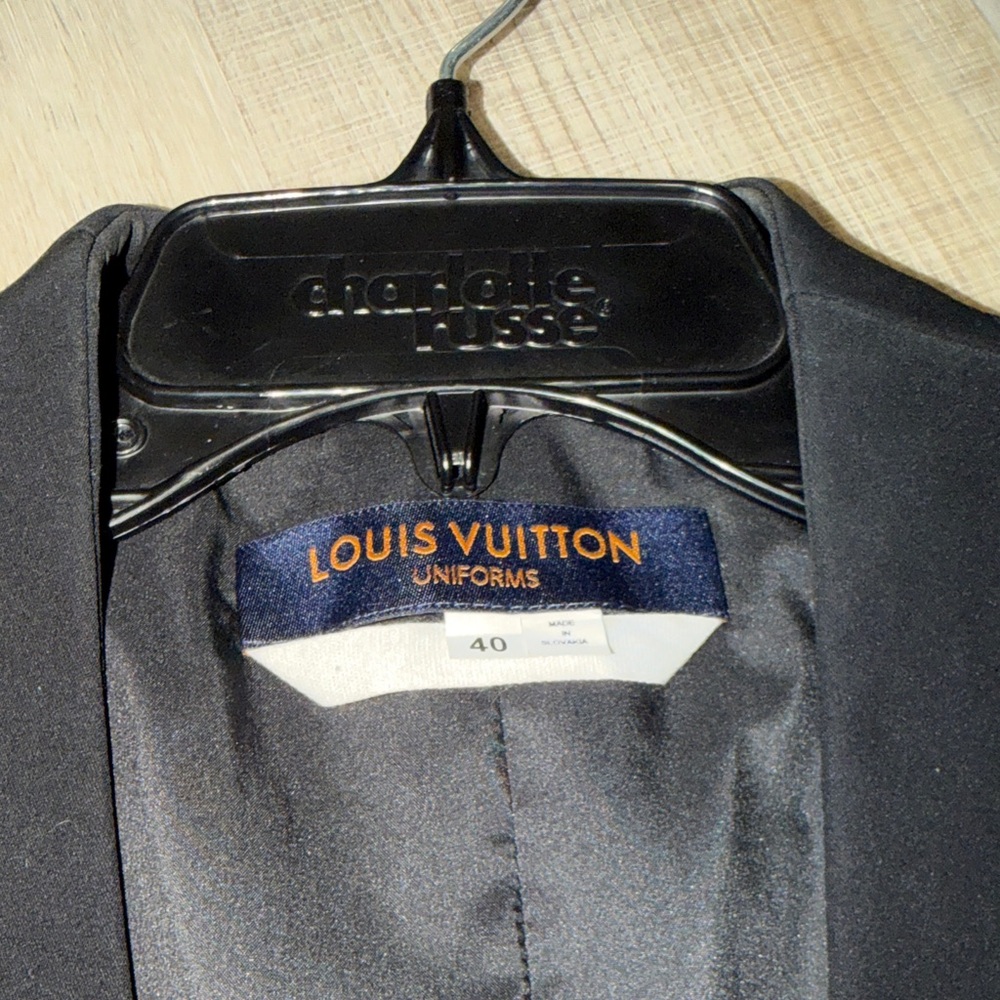 Louis Vuitton Black Vest with Silver Accents - Picture 2 of 2